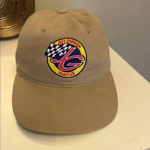 Chase Authentics Tan Jeff Gordon Fan Club Hat